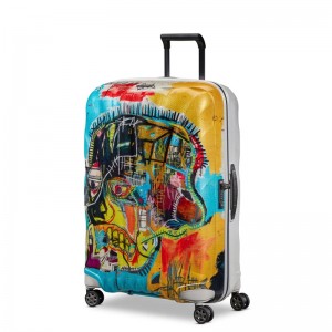 Bagaj verificat Samsonite C-Lite Large Spinner Untitled Skull | 641589-VGU