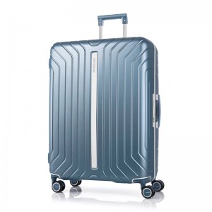 Bagaj verificat Samsonite Lite-Frame Checked Spinner Albastri | 685431-CBX
