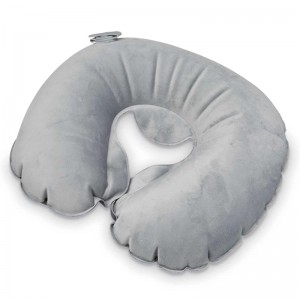 Confort de călătorie Samsonite Inflatable Pillow with Pouch Charcoal | 718403-SQJ