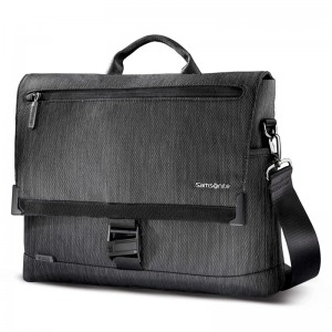 Geanta Pentru Laptop & Serviete Samsonite SXK Core Messenger Black/Silver | 702863-OSE