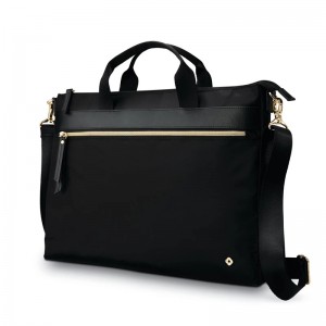 Genti de Business Samsonite Mobile Solution Convertible Slim Brief Negrii | 051462-KEM