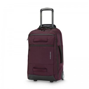 Rucsacuri Laptop Samsonite Detour Convertible Wheeled Hibrid Backpack Plum | 856247-LIE