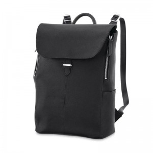 Rucsacuri Laptop Samsonite Women's Executive Piele Flap Backpack Negrii | 708125-ERI