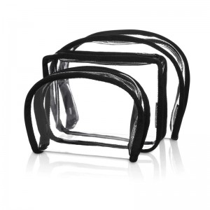 Truse De Toaletă & Cosmetice Samsonite Go Clear 3PC Accessory Pack Clear | 628071-FZA