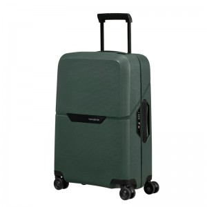 Valize de Cabina Samsonite Maxsum Eco Carry-On Spinner Verzi | 762594-TPQ