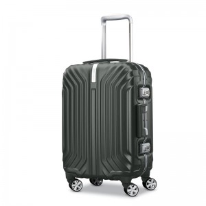 Valize de Cabina Samsonite Tru-Frame Carry-On Spinner Masline Verzi Verzi | 654738-GMJ
